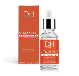 Dr H Sérum facial antiedad con vitamina C 30 ml + Crema hidratante nocturna antiedad con vitamina C 60 ml
