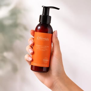 skinChemists Gel limpiador antiedad con vitamina C y péptidos, 200 ml