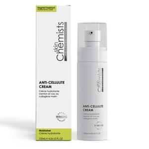 skinChemists Crema anticelulítica antiedad 120 ml