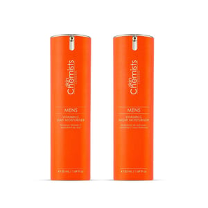 skinChemists Rutina de día y de noche con vitamina C para hombres antienvejecimiento