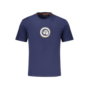 Camiseta de algodón azul para hombre Napapijri