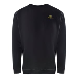 Conjunto Deportivo Aquascutum Iconic Crest Con Cuello Redondo En Negro