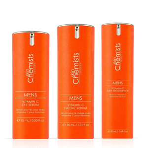 skinChemists Rutina matutina antienvejecimiento con vitamina C para hombres