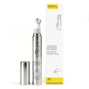 skinChemists Tratamiento avanzado antiedad para el contorno de ojos con colágeno, 15 ml.