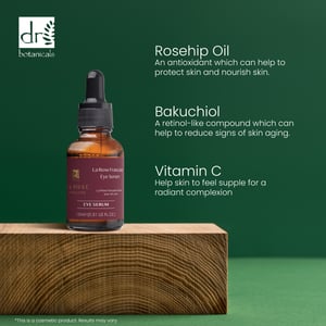 Dr. Botanicals Kit dúo antiedad La Rose Francaise de crema hidratante y sérum para el contorno de ojos