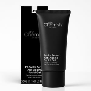 skinChemists Set de cuidado facial antiedad con sérum de serpiente