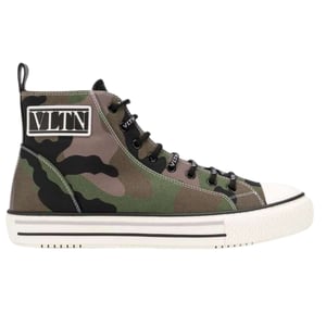 Zapatos Valentino Camo Verde para Hombre