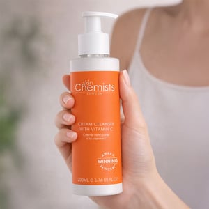 skinChemists Crema limpiadora antiedad con vitamina C 200 ml