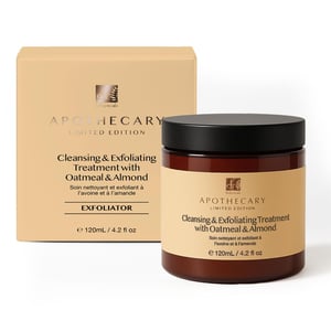 Dr. Botanicals Tratamiento limpiador y exfoliante antiedad con avena y almendras 120 ml