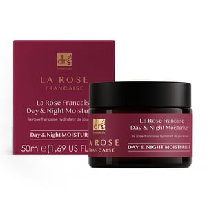 Dr. Botanicals Crema hidratante antiedad de día y de noche La Rose Francaise 50 ml