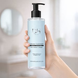 Dr H Crema limpiadora antiedad con colágeno marino 200 ml