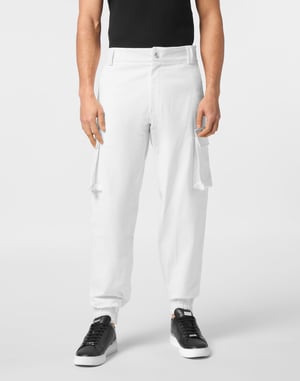 Velvet Long Trousers Cargo Fit