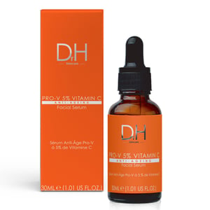 Dr H Sérum facial antiedad Pro-V con 5 % de vitamina C, 30 ml.