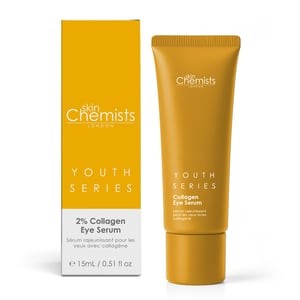 skinChemists Sérum contorno de ojos antiedad avanzado con colágeno al 2%, 15 ml.