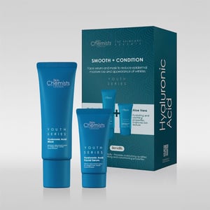 skinChemists Mascarilla antiedad con ácido hialurónico + Sérum facial con ácido hialurónico 80 ml