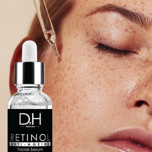Dr H Crema hidratante de noche antiedad con retinol 60 ml + Sérum facial antiedad con retinol 30 ml