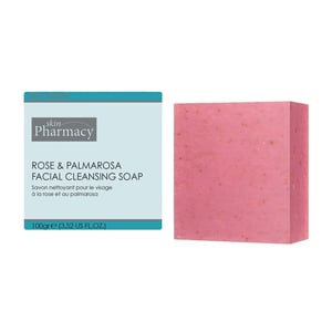 skinPharmacy Jabón facial limpiador antiedad de rosas 100 g