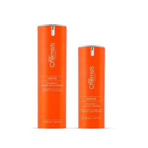 skinChemists Vitamina C antienvejecimiento para hombres que favorece un buen descanso nocturno.