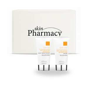 skinPharmacy Set de rutina antipolución para el día y la noche