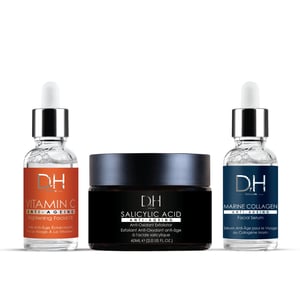 Dr H Pack de cuidado facial diario antiedad
