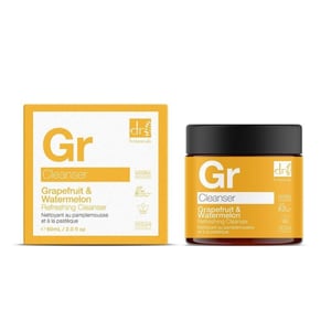Dr. Botanicals Limpiador facial refrescante antiedad avanzado de pomelo y sandía, 60 ml.