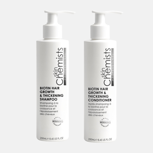 skinChemists Set dúo esencial de biotina para el cabello