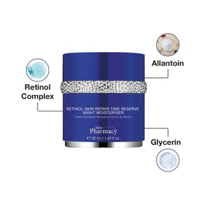 skinPharmacy Crema hidratante de noche con retinol para reparar la piel, 50 ml.