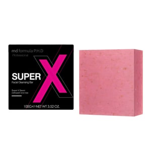 MD Formula Jabón facial limpiador antiedad Super X 100 g