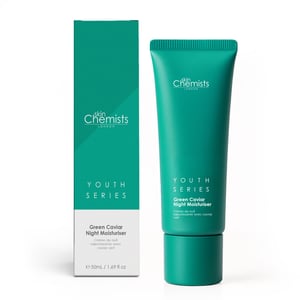 skinChemists Crema hidratante de noche antiedad con caviar verde 50 ml