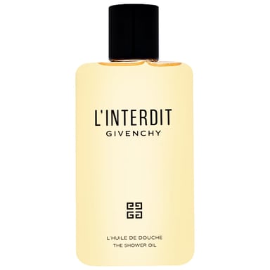 Givenchy L'Interdit El Aceite de Ducha 200 ml, flores blancas y ámbar oscuro