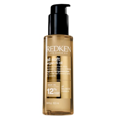Redken All Soft Aceite Argan-6 para una Suavidad y Brillo Óptimos del Cabello - 100ml