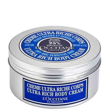 Crema Corporal Ultra Rica de L'OCCITANE con Manteca de Karité - Hidratación Intensa