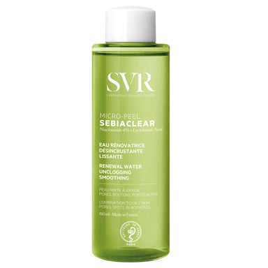 SVR Sebiaclear Micro-Peel Esencia Renovadora Desobstructora 150ml para Piel Propensa al Acné