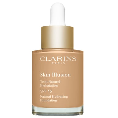 Clarins Fundación Hidratante Natural Skin Illusion con SPF15