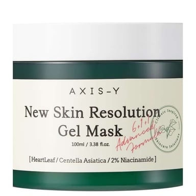 Axis-Y Mascarilla en Gel Nueva Resolución de Piel 6+1+1 - 100ml para Piel Radiante