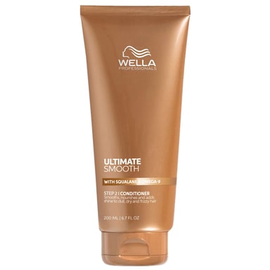 Acondicionador Wella Ultimate Smooth 200ml para Cabello Nourished y Brillante