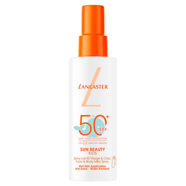 Lancaster Sol Para Niños Spray Lechoso Facial y Corporal SPF50+ - Protección Solar Útilimate