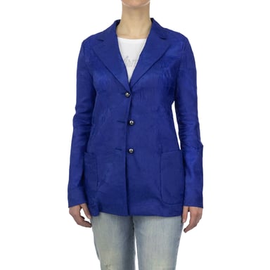 Blazer de abotonadura y cuello con solapa V2G12TV2007 mujer