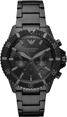 Emporio Armani Diver Reloj de Hombre Negro AR11363