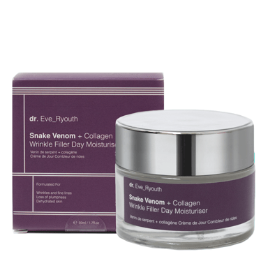 Crema Hidratante de Día Snake Venom + Colágeno Rellenador de Arrugas 50ml
