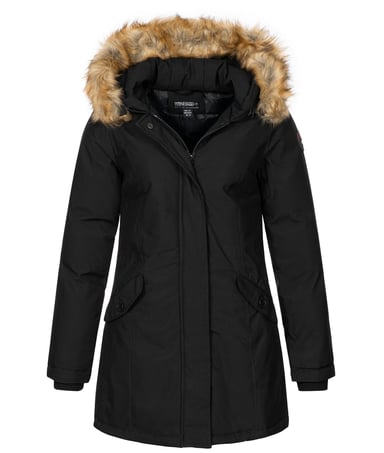 Geographical Norway Winterjacke Schwarz
