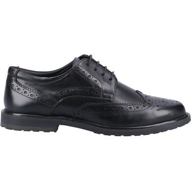 Hush Puppies Womens/Ladies Verity Leather Brogues (Black Patent)