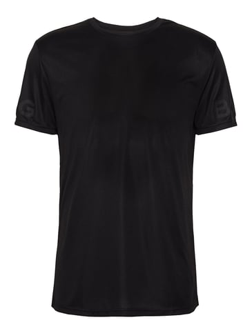 Björn Borg - Camiseta de entrenamiento ligera de manga corta para hombre - Negra