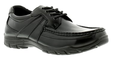 New Mens/Gents Black Lace Ups Work/Office Shoes