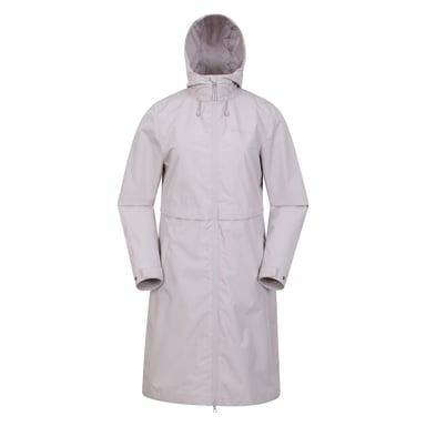 Mountain Warehouse Womens/Ladies Hilltop Extra Long Waterproof Jacket (Light Beige)