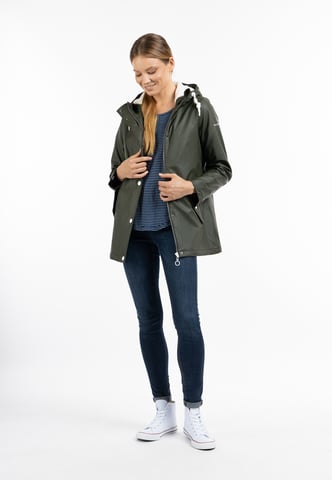 DreiMaster Maritim rain jacket with woven fur lining drymaster