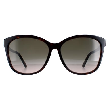 Gafas de sol Jimmy Choo Lidie/F/SK 086/HA degradado marrón habana oscuro