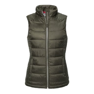 Russell Womens/Ladies Nano Padded Body Warmer (Dark Olive)