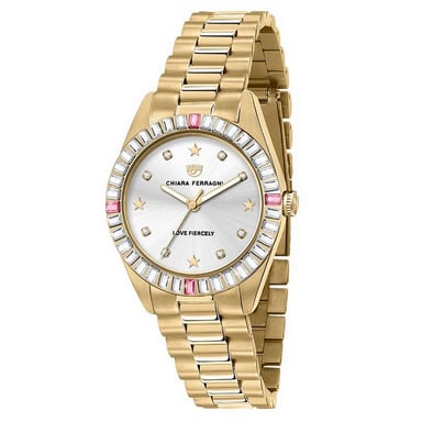Chiara Ferragni Reloj de mujer Cuarzo dorado