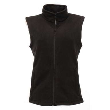 Regatta Womens/Ladies Micro Fleece Bodywarmer / Gilet (Black)